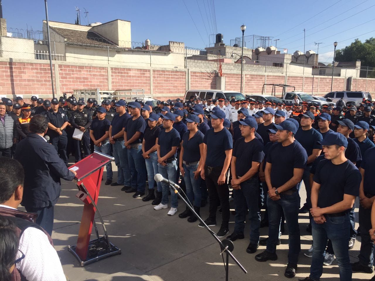 Activan en Texcoco estrategia de seguridad con 450 policías y 600 cámaras de vigilancia