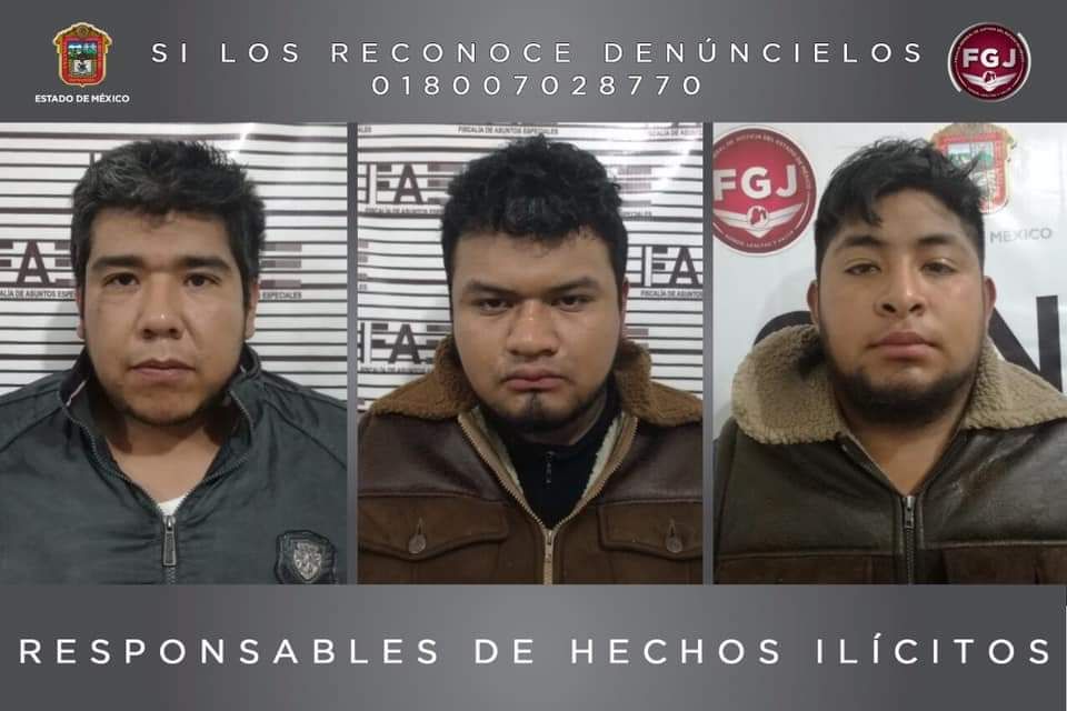 Sentencian a integrantes de CJNG a nueve años por robo de vehículo en Ixtapaluca 