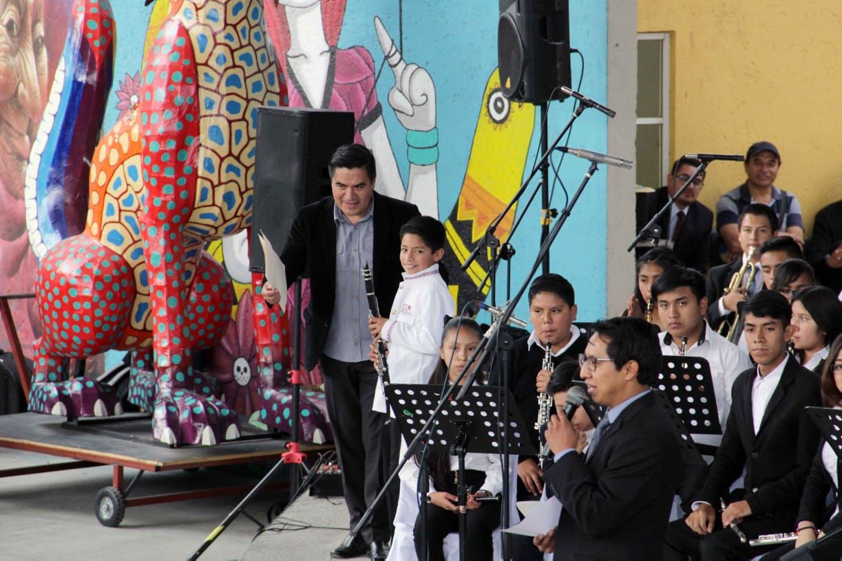 Cumplen cinco años escuelas de enseñanza musical de Texcoco