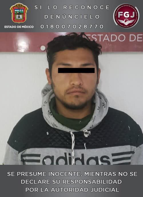 Daniel "N" es detenido por feminicidio de su esposa en Ecatepec
