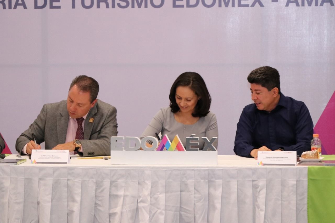 Firman convenio Secretaría de Turismo y asociación mexicana de agencias de viajes de la CDMX