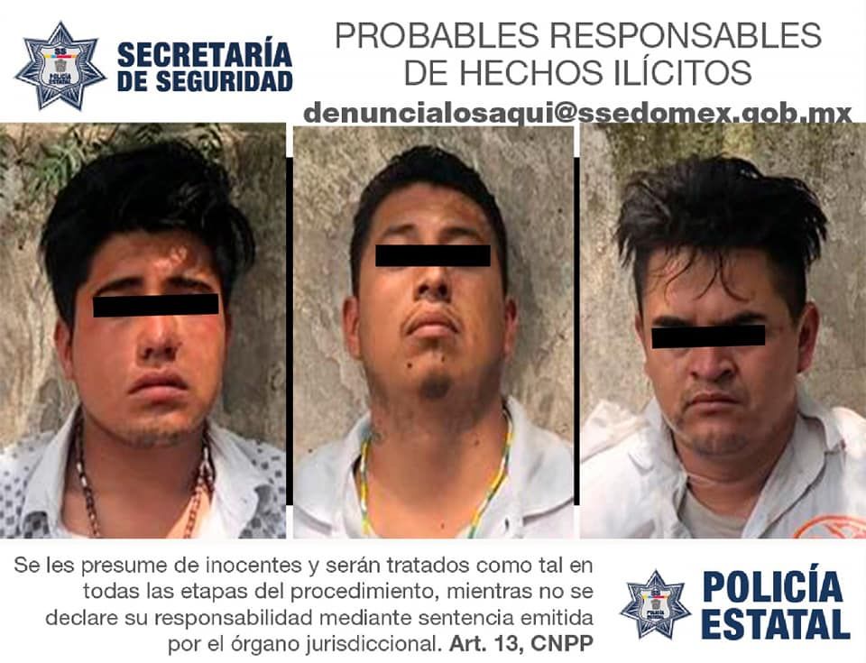 Cuatro detenidos por robo pertenecen a la banda de "Los Mazos"
