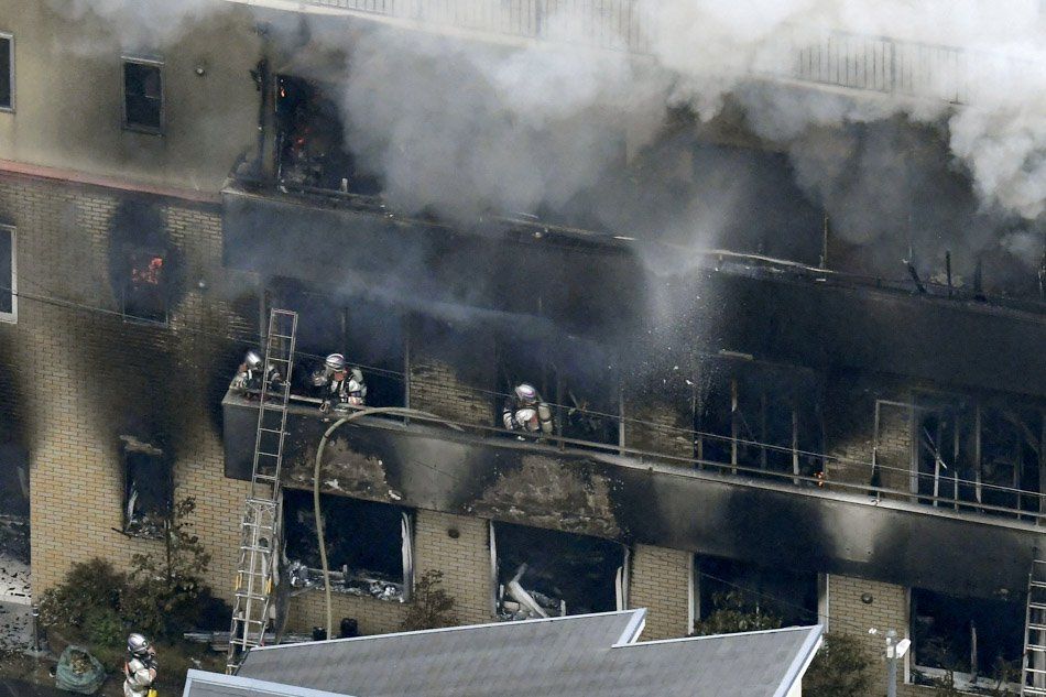 Señalan a un presunto culpable en el incendio de Kyoto Animation 