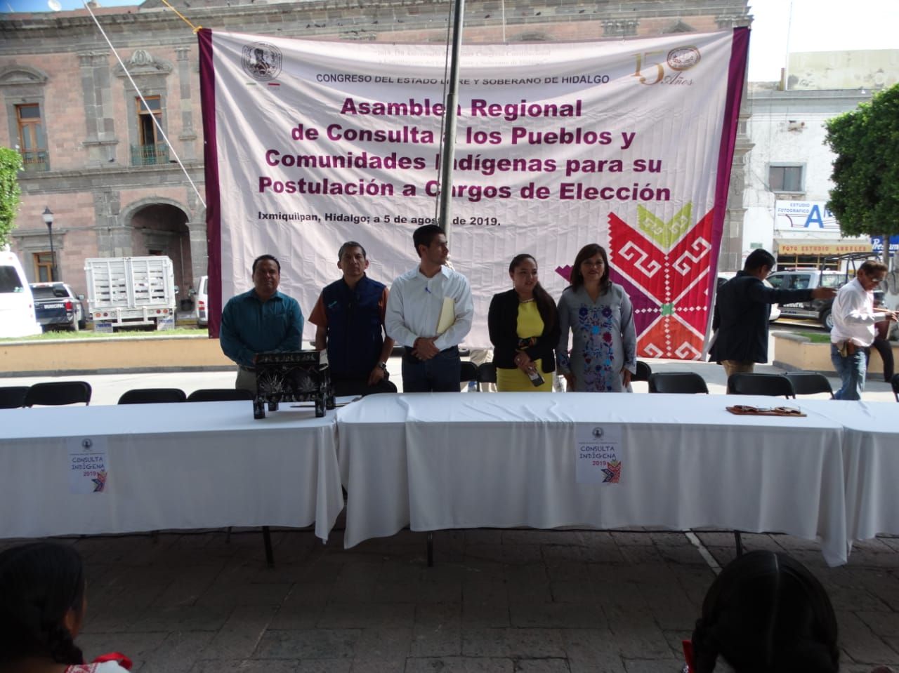 Sin la presencia de Pascual Charrez, se realiza en Ixmiquilpan consulta indígena.