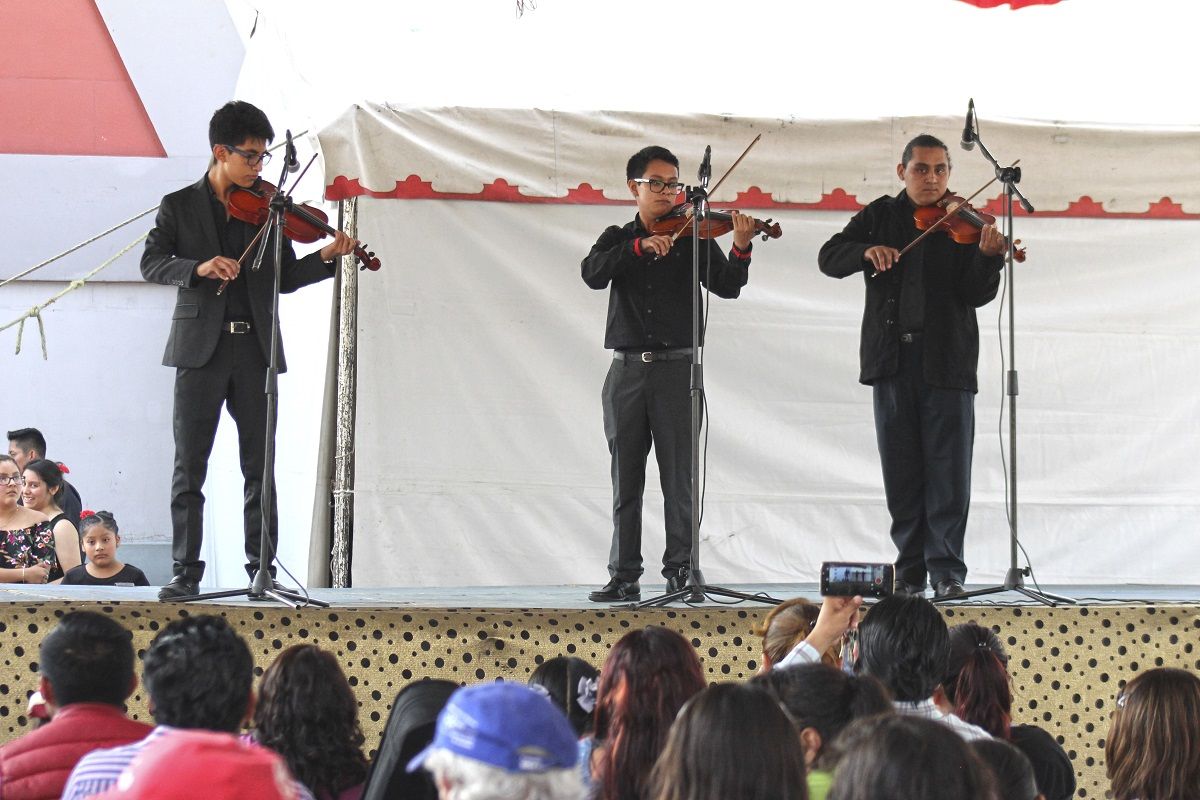 

En Chimalhuacán realizamos muestra musical en el Paseo Turístico Guerrero Chimalli