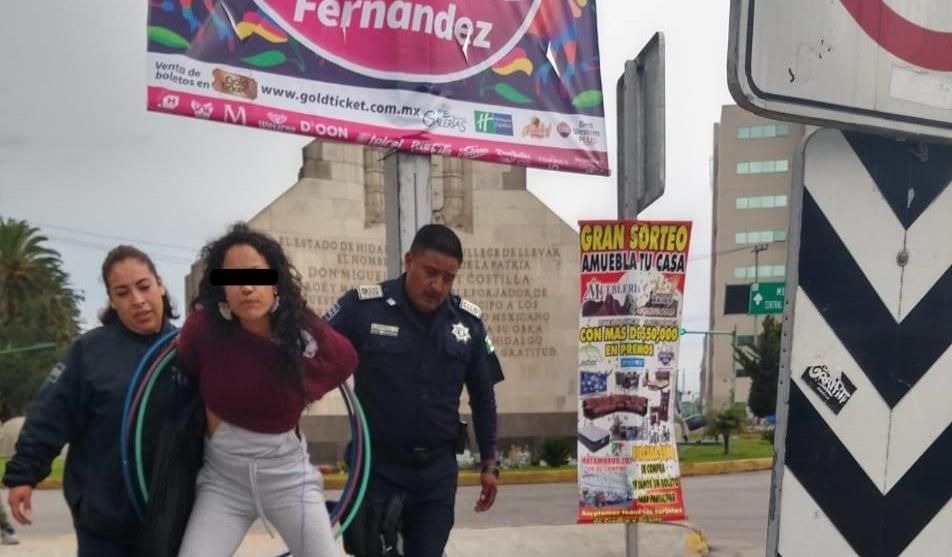 Pachuca no controla inseguridad pero sí desaloja trabajadores de semáforos 