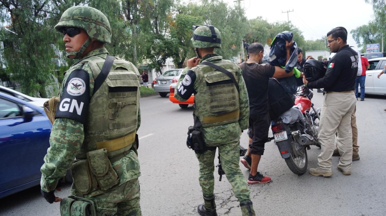Un total de 41 personas detenidas en operativo rastrillo en el que participaron los tres niveles de gobierno