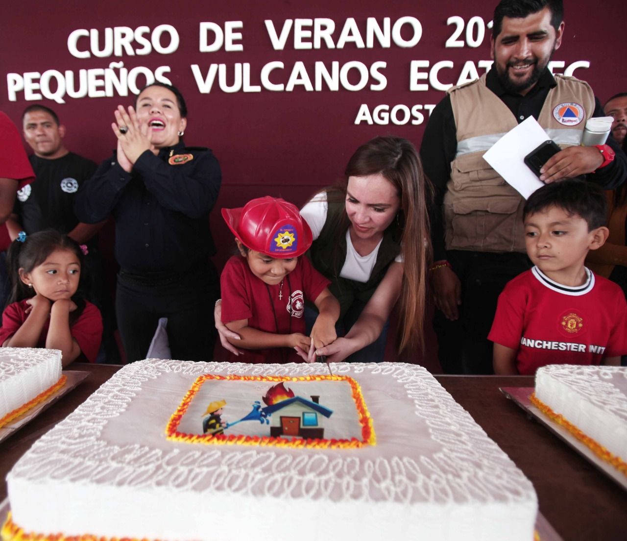 Participan 200 niños y jóvenes en curso de ’Pequeños Vulcanos’ en Ecatepec