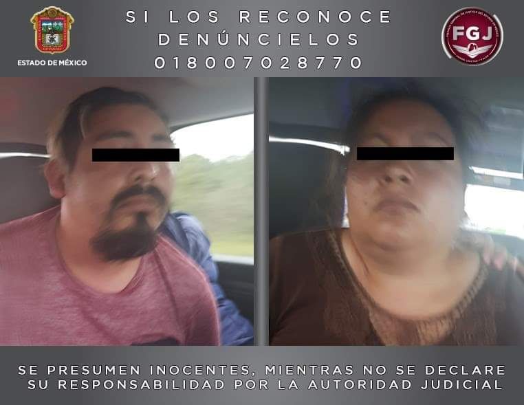 Cae en Puebla pareja de extorsionadores de transporte público en Ecatepec y Tecámac