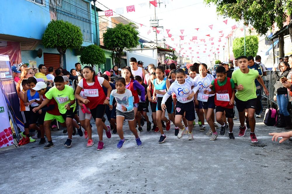 
En Chimalhuacan realizamos sexta edición de la Carrera Atlética Noé Hernández