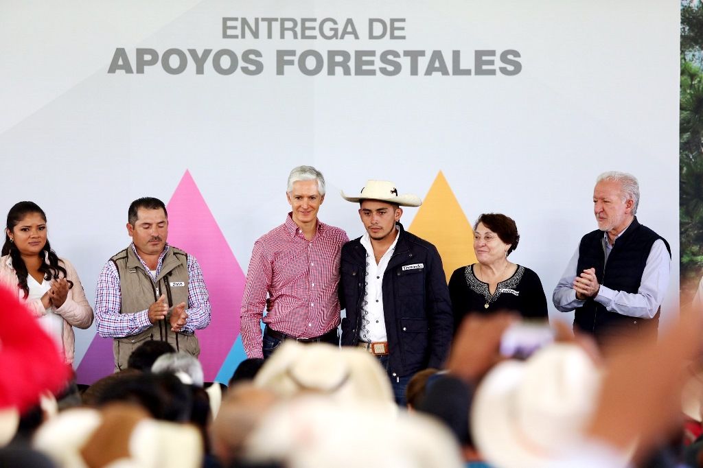 El gobierno estatal impulsa acciones para crecimiento y preservación de bosques mexiquenses: Alfredo del Mazo