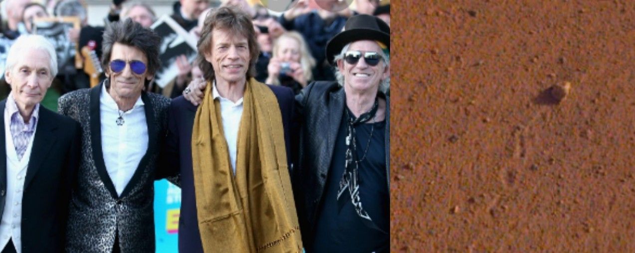 NASA dedica nombre de roca espacial a grupo ’Rolling Stones’