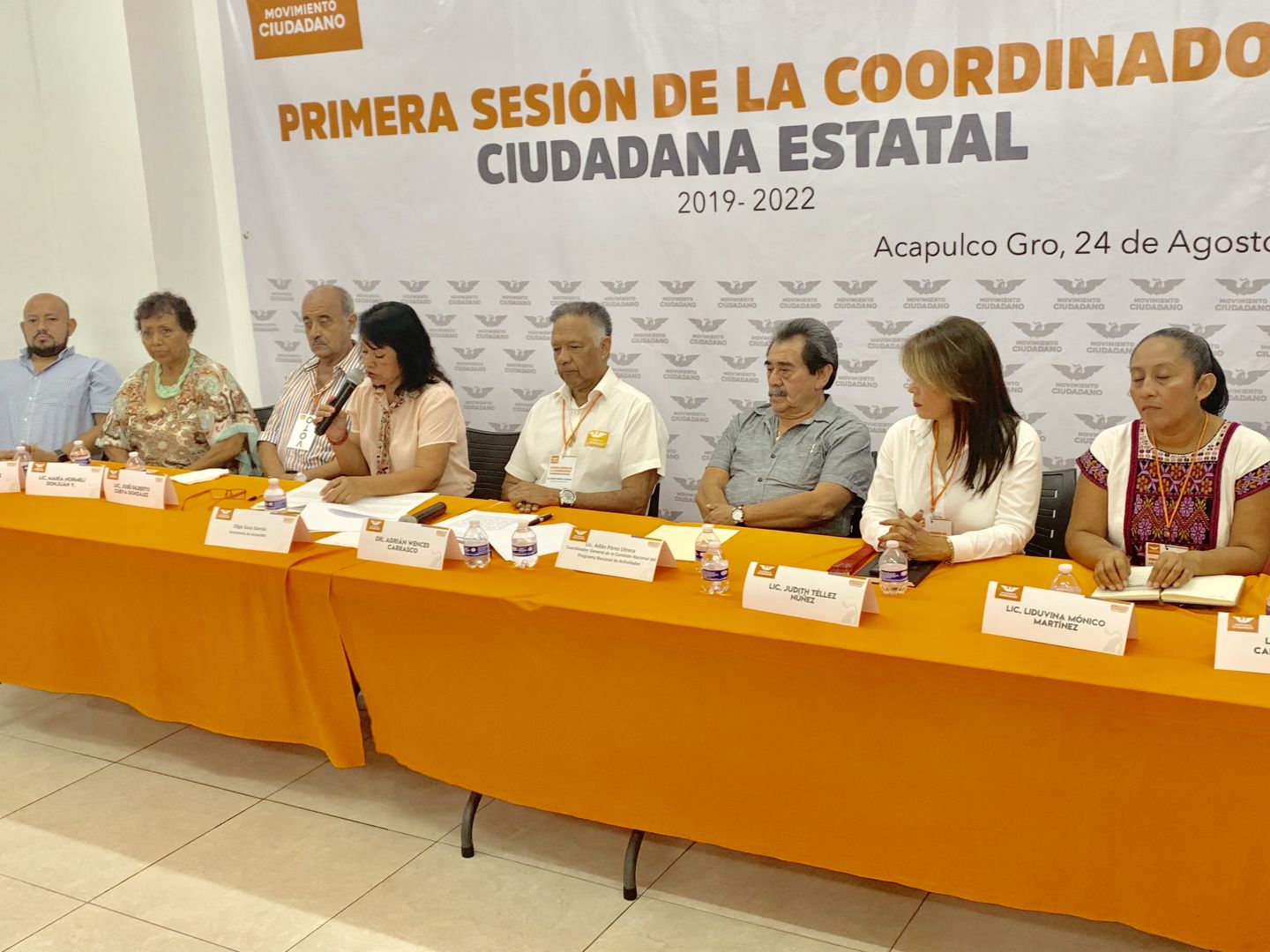 Ratifican reestructura de Movimiento Ciudadano en Guerrero