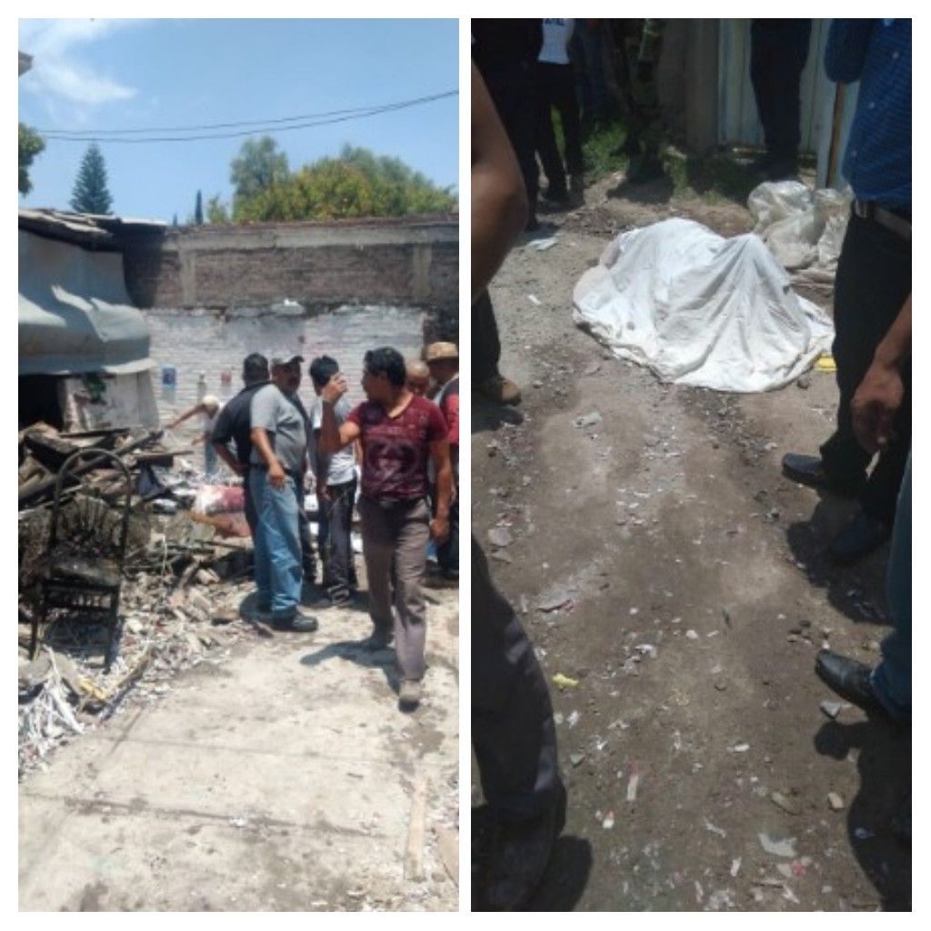 Explosión de taller clandestino de pirotecnia deja dos muertos en Tultepec