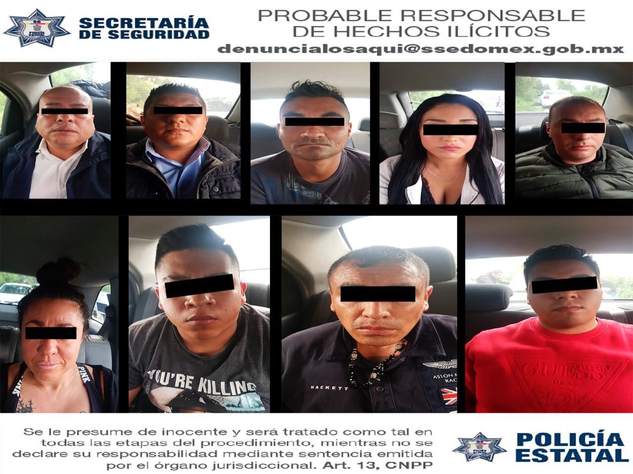 Desarticulan Banda de extorsionadores en Ecatepec 
