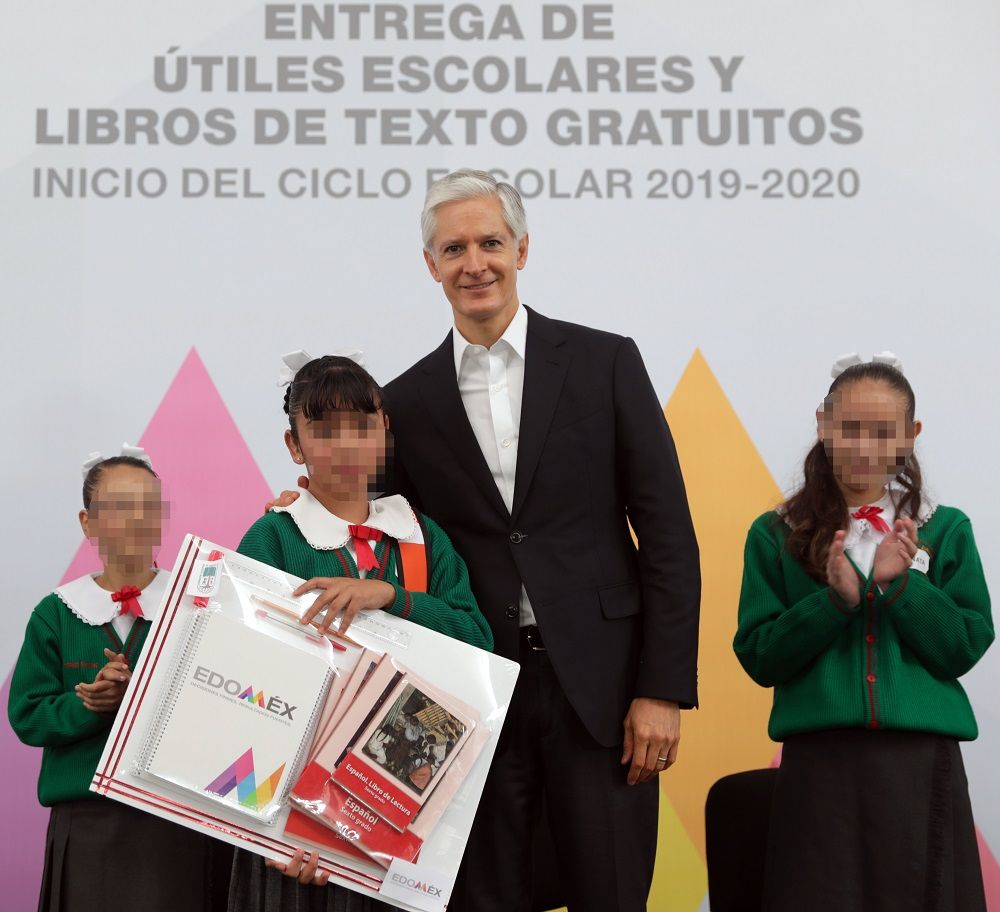 
Anuncia Alfredo Del Mazo entrega  de apoyos para rehabilitar más de 9 mil 200 escuelas de educación básica  