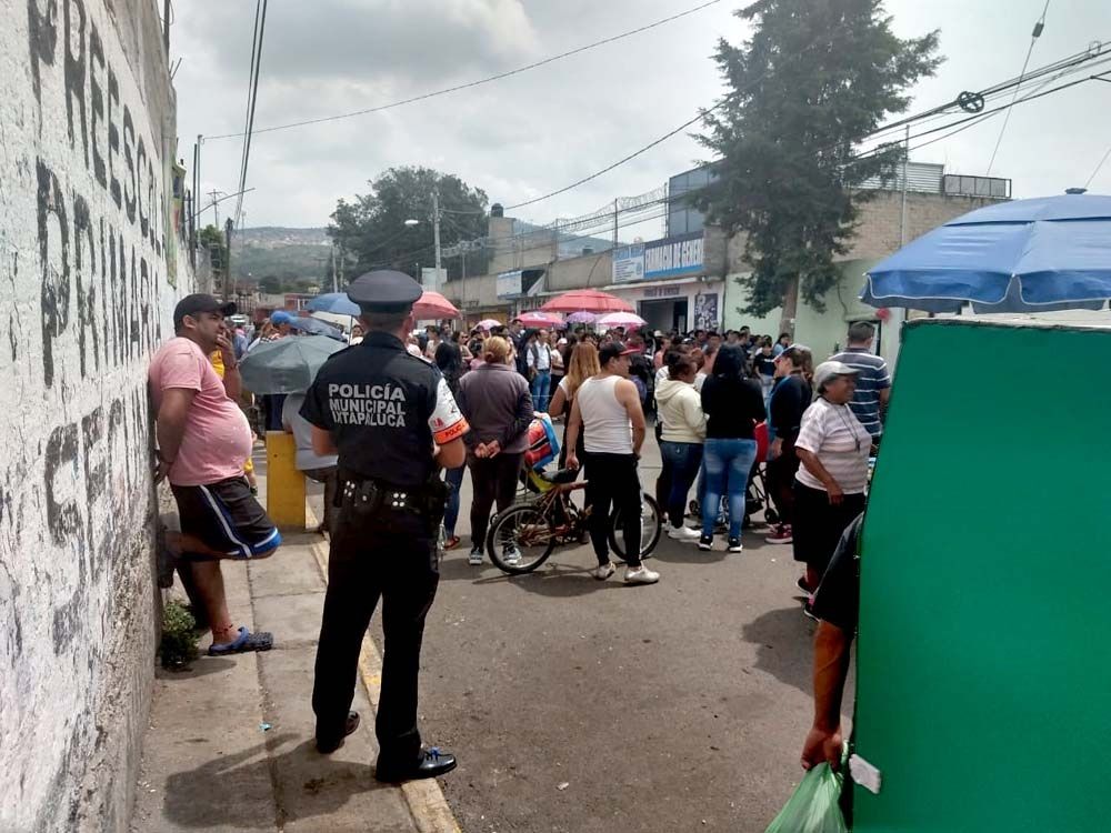Escuela segura con los operativos realizados por policía de Ixtapaluca