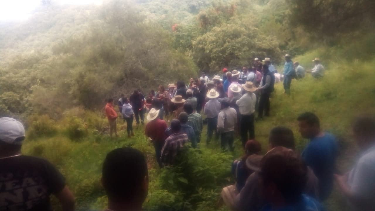Pobladores de Huitzoltepec consiguen introducción de dos redes de distribución de agua potable
