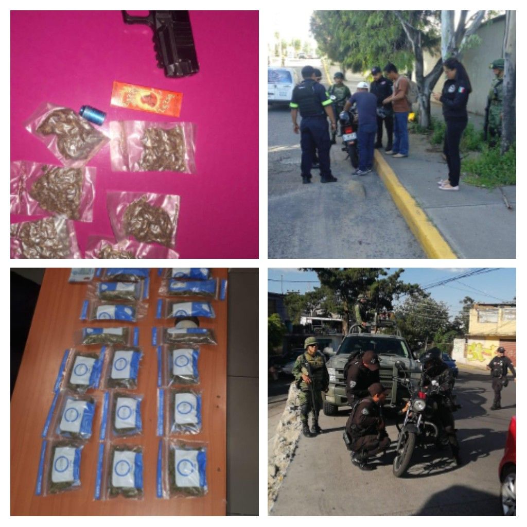 103 detenidos, resultado del operativo rastrillo en Naucalpan y Tlalnepantla