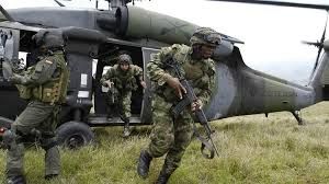 El ejército de Colombia contra las guerrillas