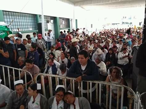 En Ixmiquilpan se frustra "manifestación" de Pascual Charrez contra AMLO.