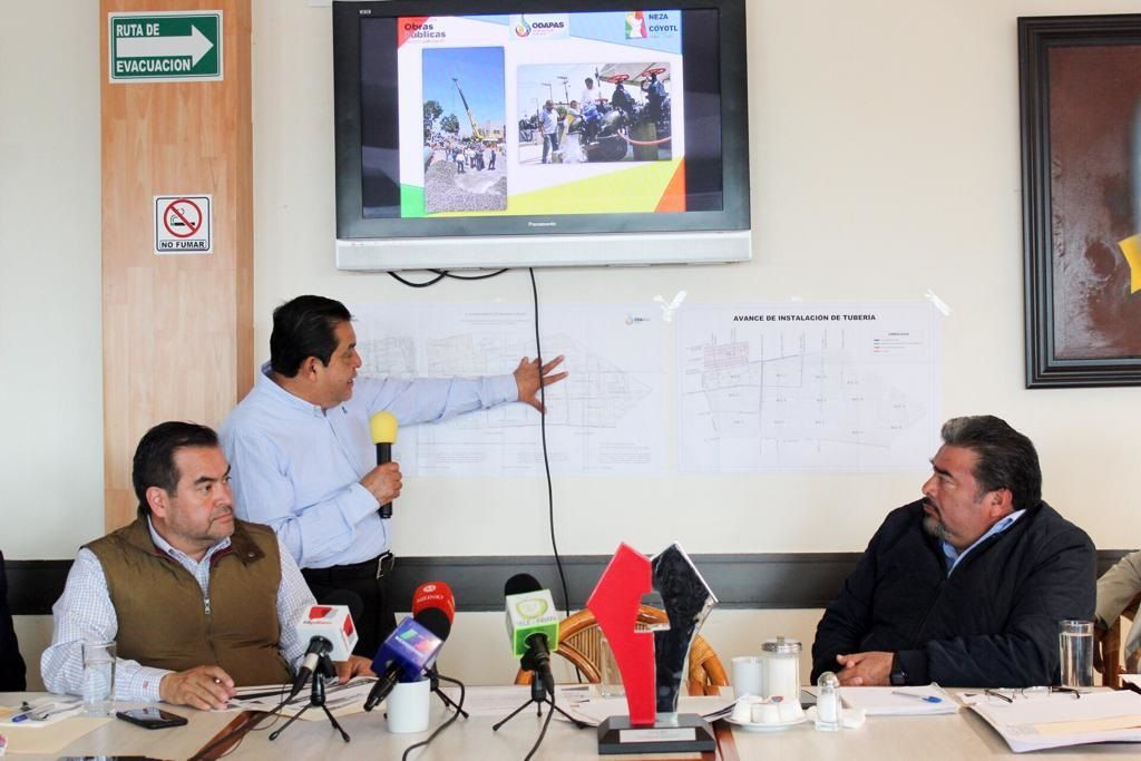 Sustituyen en Nezahualcóyotl más de 500 kilómetros  de red de agua potable: Juan Hugo de la Rosa 