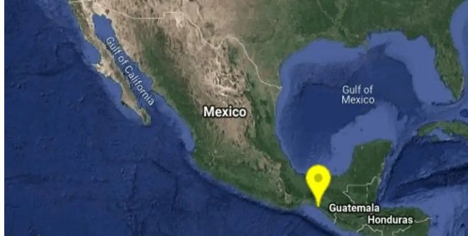Se registra sismo de 4.7 en Chiapas