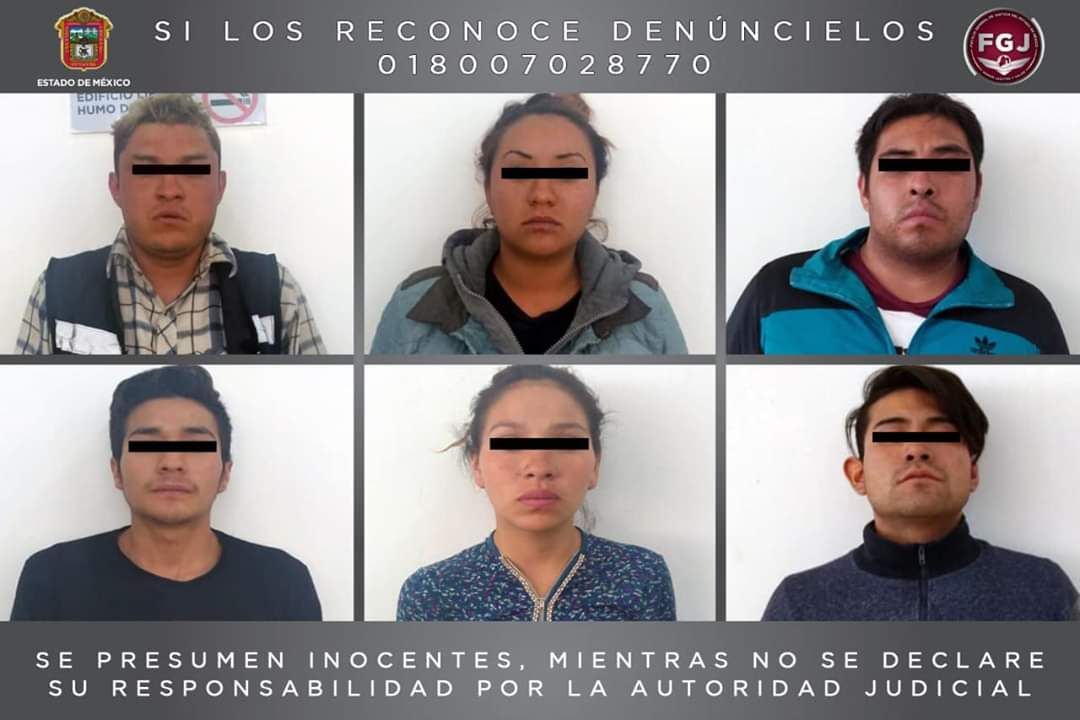 Caen seis por robo de vehículo en Ecatepec 