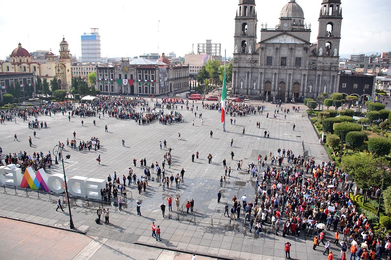 Más de 6 millones de mexiquenses participaron en el macrosimulacro en Edomex