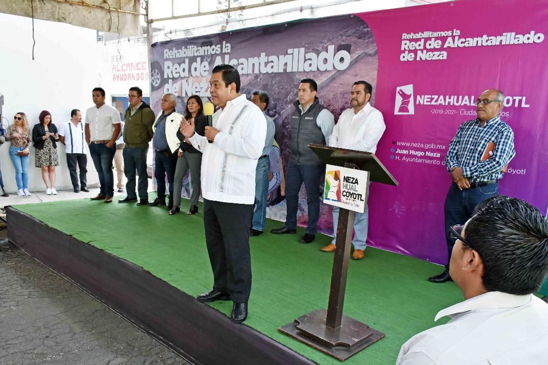 Urge inversión federal para obra de infraestructura  y servicios el los municipios, señala alcalde de Nezahualcóyotl