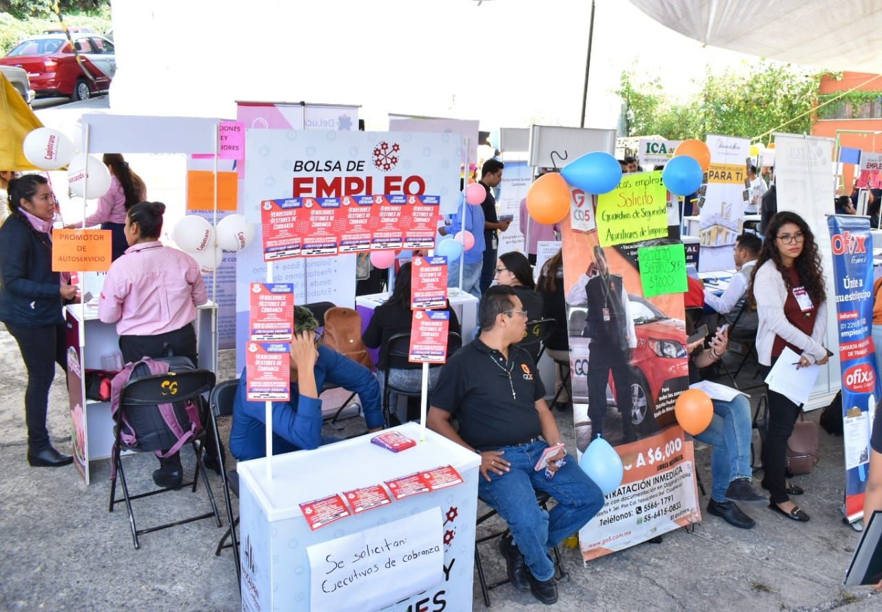 Ofrecen decenas de oportunidades en la Feria del Empleo en Naucalpan