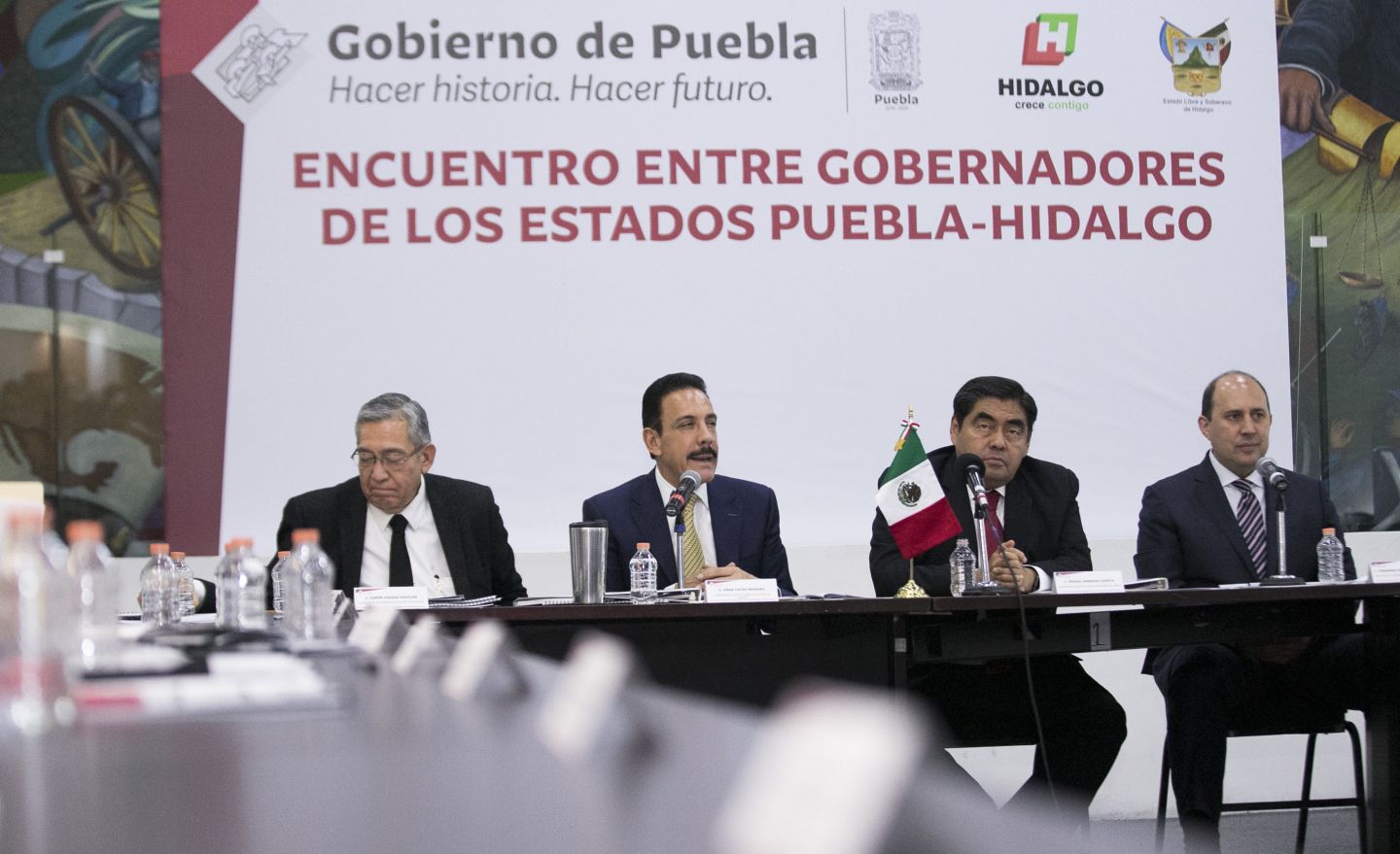 Pactan Puebla e Hidalgo estrategia conjunta en diferentes frentes