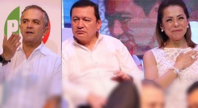 Osorio Chong, Vázquez Mota y Mancera, inseparables incluso ahora 