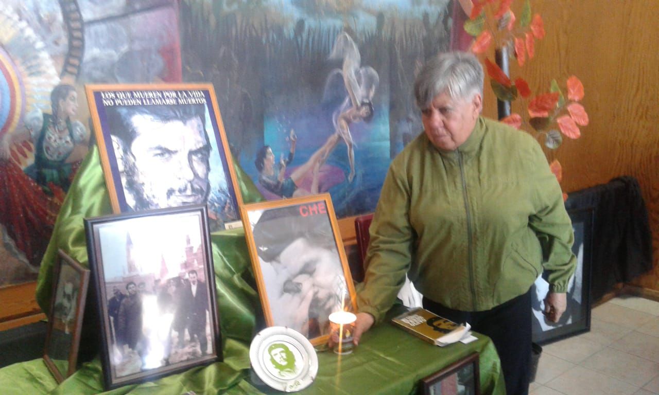 En Pachuca homenajean a Che Guevara en su aniversario luctuoso