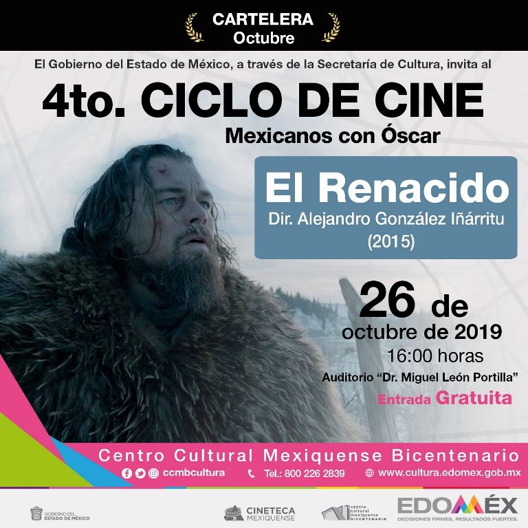 Ciclo de Cine Mexicanos con Óscar en el CCMB