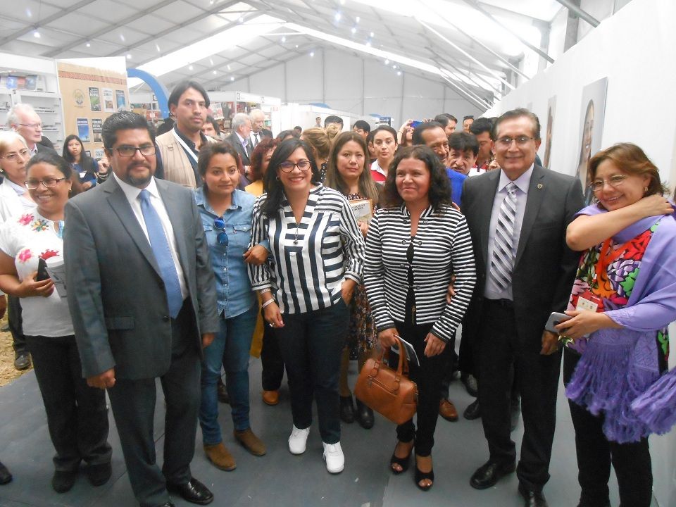 Autoridades inauguran Feria del Libro Chapingo 2019.