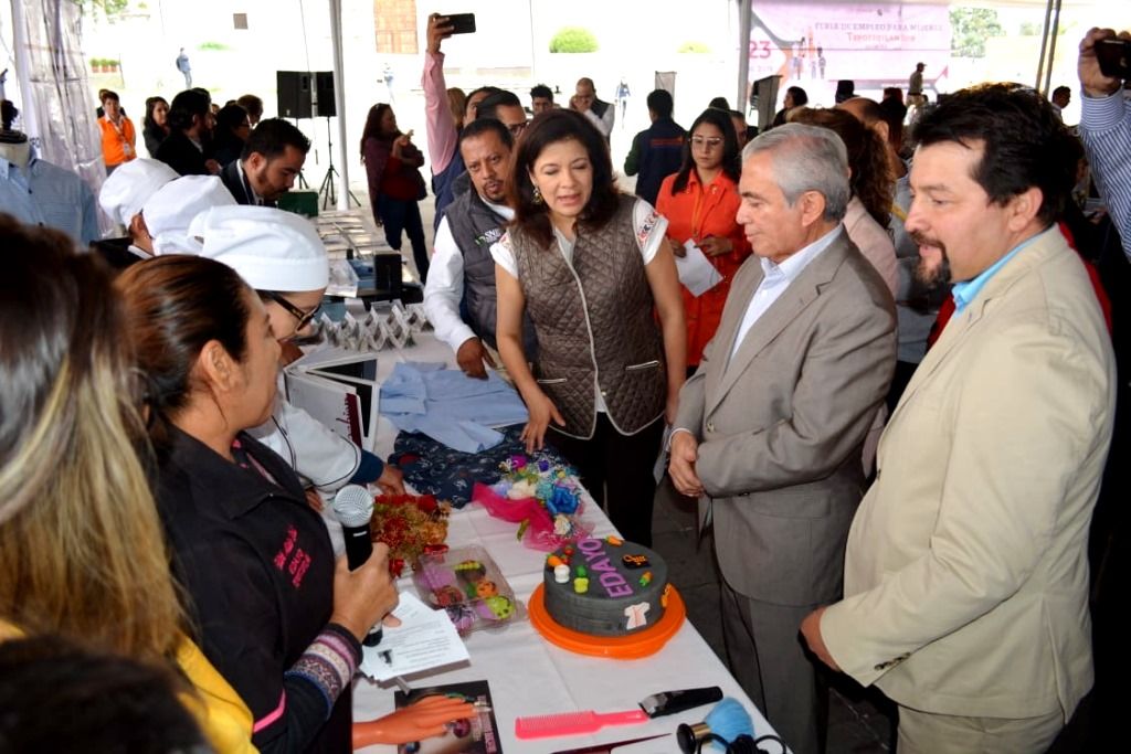 Participan 65 empresas con 800 vacantes en Feria de Empleo en Tepotzotlán