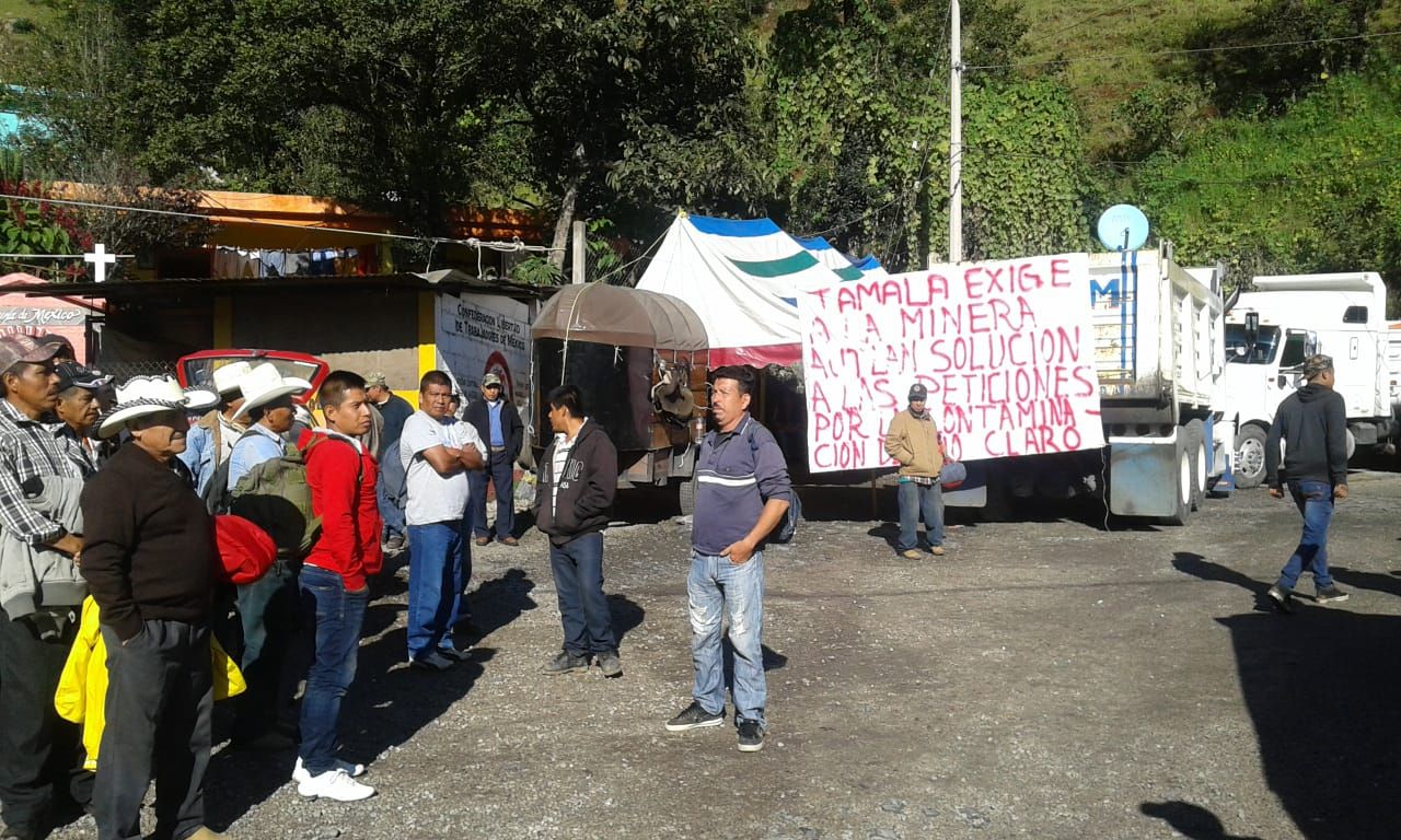 Minera Autlán realiza paro técnico por bloqueo de mina en Hidalgo