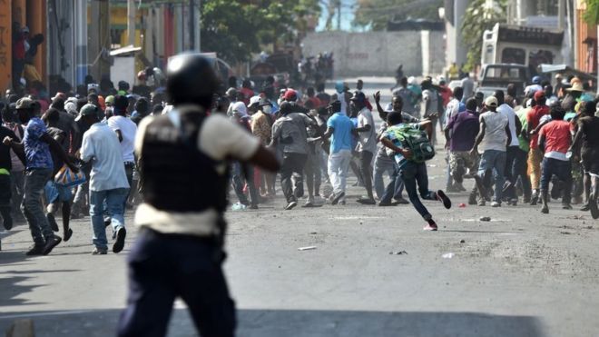 Haití sigue en pie de lucha