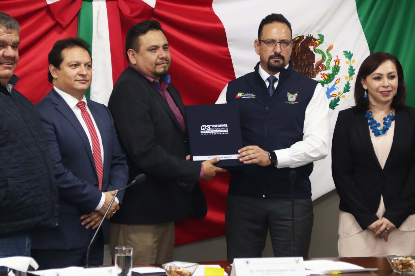 A tres años de Gobierno, comparece SSPH ante Congreso de Hidalgo