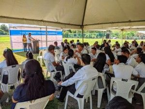 Proponen Gobierno de Tamaulipas y comunidad escolar acciones en beneficio del medio ambiente
