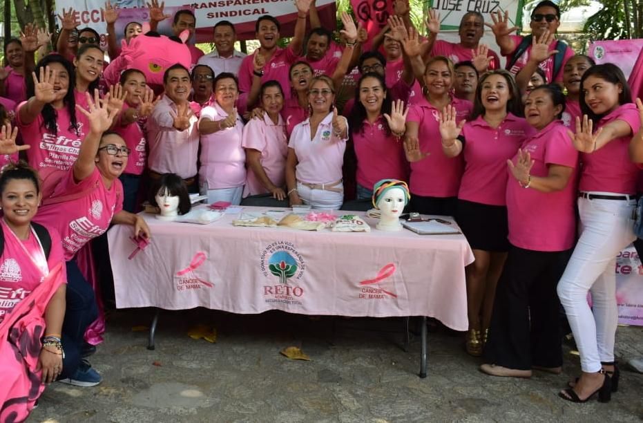 Concluye con éxito la jornada contra el cáncer de mama 