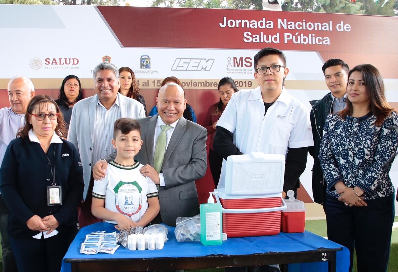 Inicia Jornada Nacional de Salud Pública en Tlalnepantla