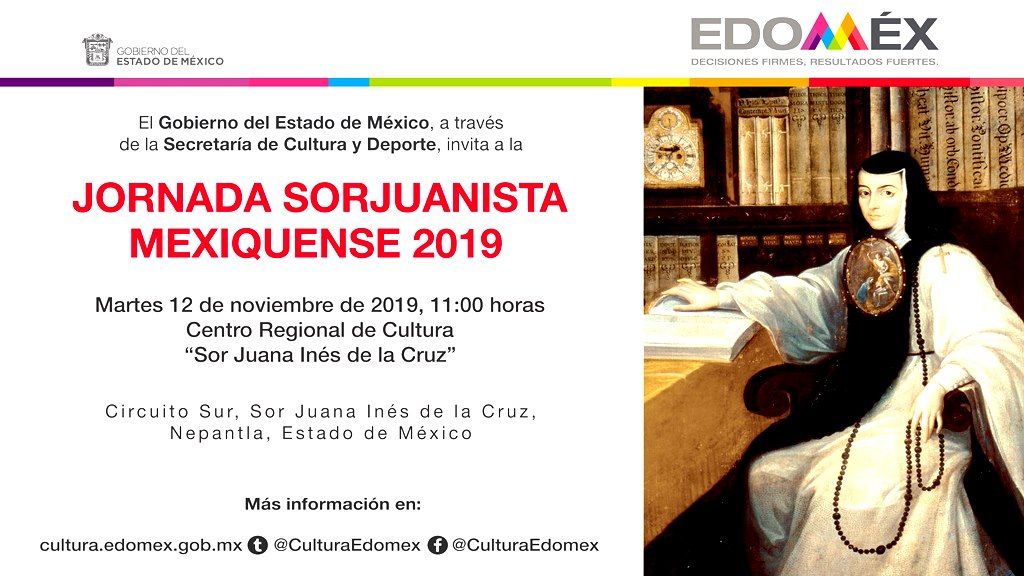 Celebran el natalicio de Sor Juana Inés de la Cruz en el CCMB y en Tlalnepantla