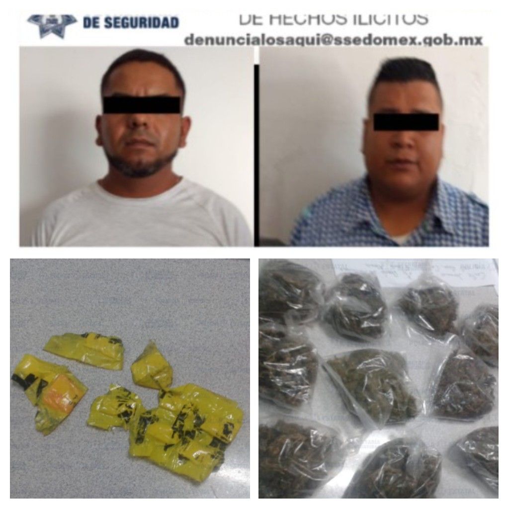 Capturan a dos presuntos asaltantes de cuentahabientes en Nezahualcóyotl