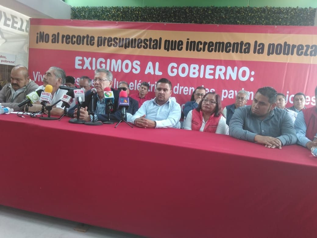 Los municipios están sin dinero para obras sociales: Jesús Tolentino