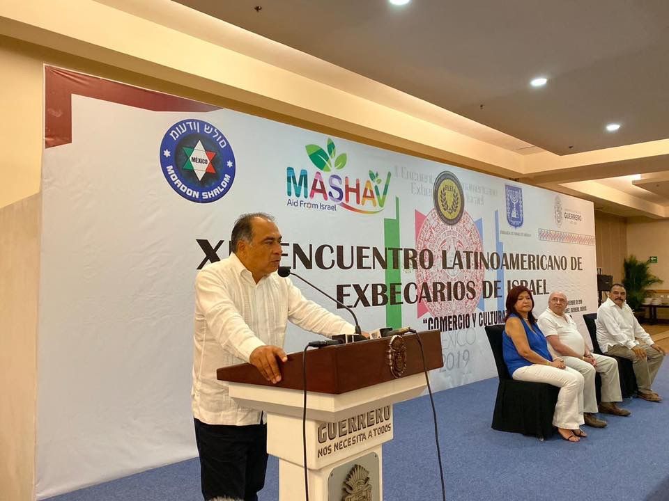 Inaugura el gobernador Astudillo el XII Encuentro Latinoamericano de ex becarios de Israel, en Acapulco 