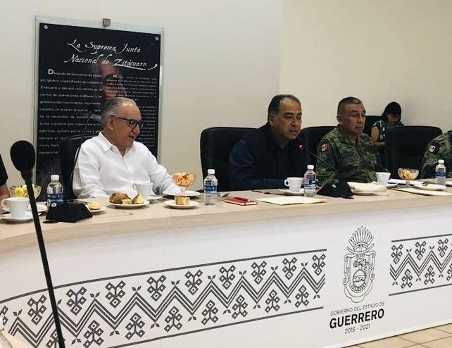 Reconoce el gobernador Astudillo la participación de Sedena, Semar y la Policía Estatal para recuperar paz en Xaltianguis  