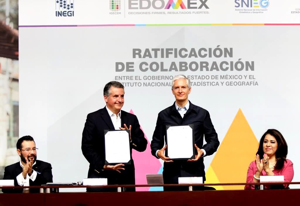 Alfredo del Mazo garantiza apoyo del Edoméx al INEGI para realizar con éxito el Censo de Población y Vivienda 2020