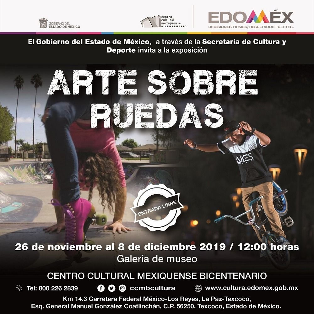 Museo del deporte abre jornada de bicicletas BMX, patinaje artístico y de velocidad en Texcoco